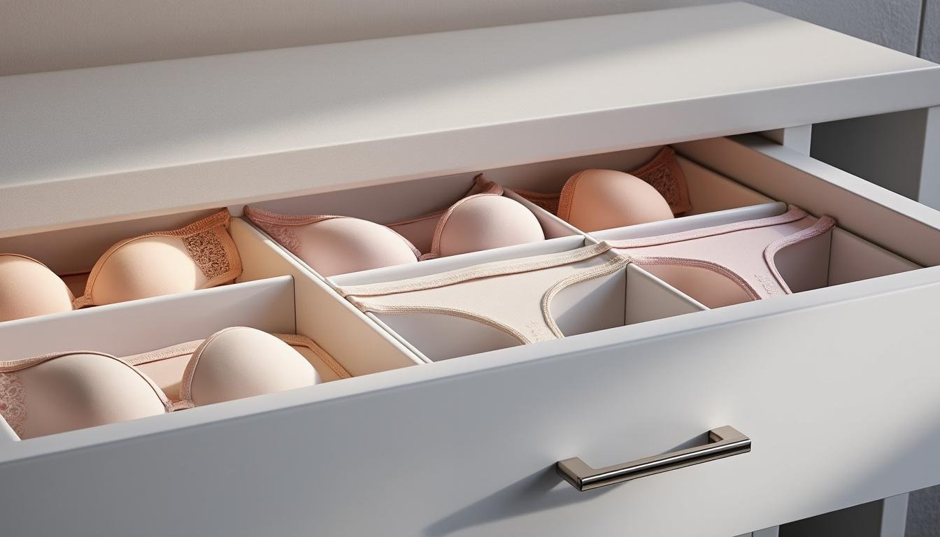 découvrez nos astuces pratiques pour bien ranger vos soutiens-gorge dans un tiroir et préserver leur forme.