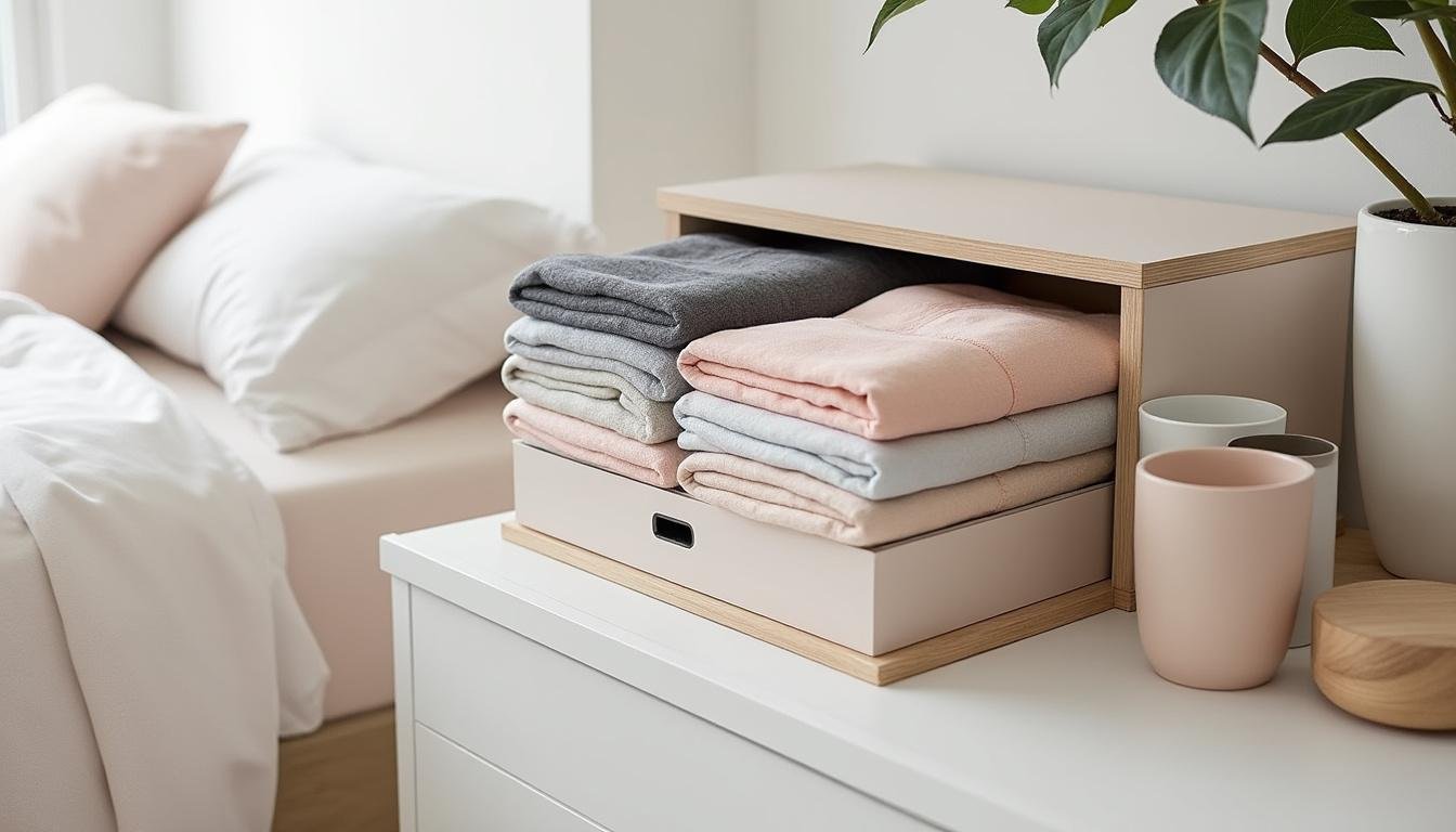 découvrez des astuces pratiques pour bien ranger vos soutiens-gorge dans un tiroir et gagner de l'espace tout en préservant leur forme.