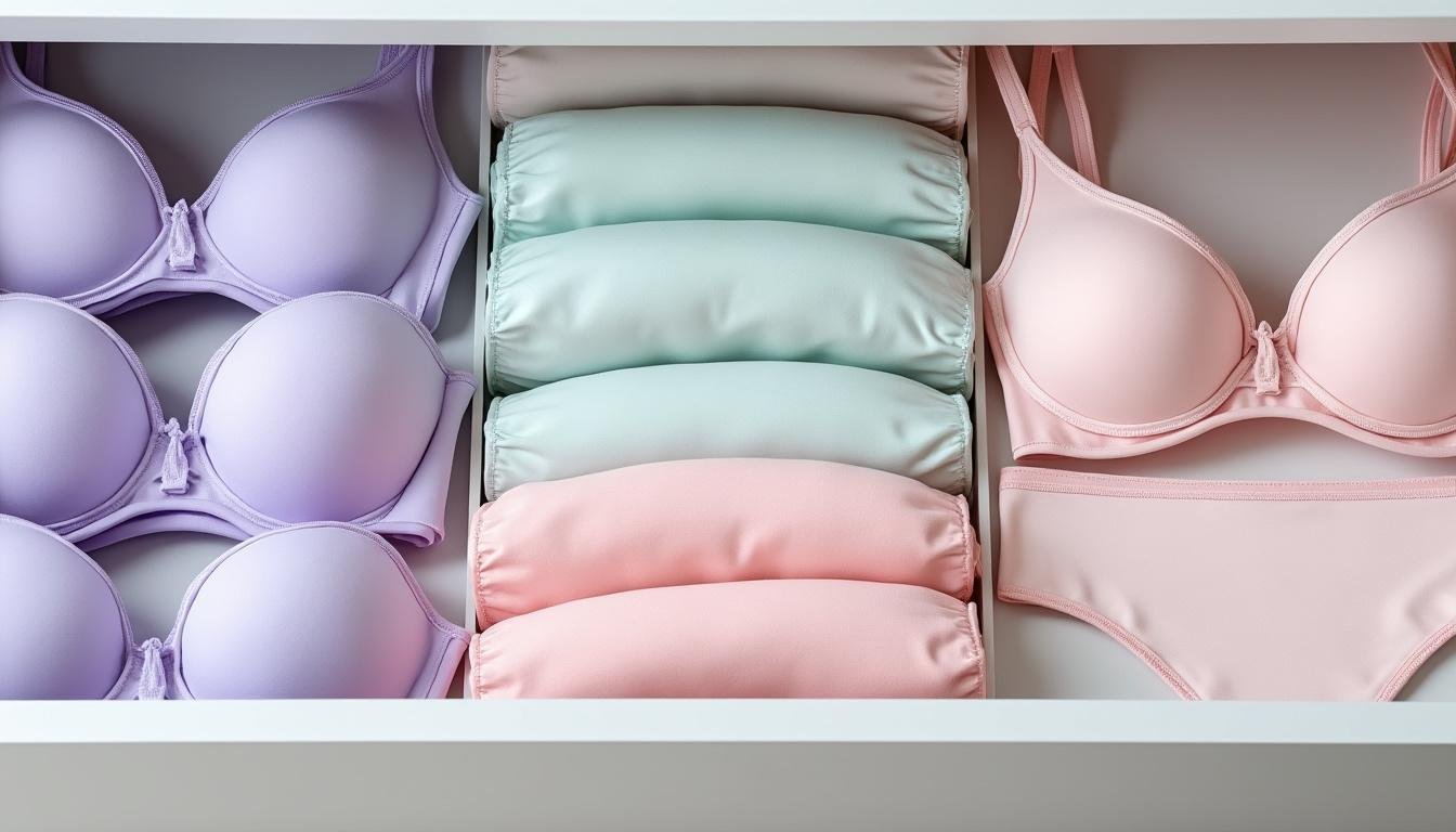 découvrez nos astuces pratiques pour bien ranger vos soutiens-gorge dans un tiroir et préserver leur forme plus longtemps.
