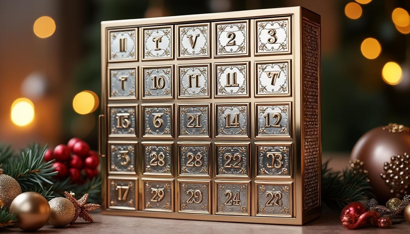 découvrez notre sélection exclusive du top 10+ des calendriers de l'avent bijoux en acier inoxydable, parfaits pour un cadeau original et tendance pendant les fêtes.